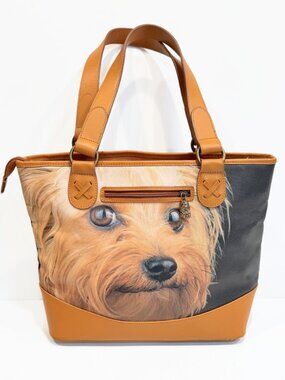 Ardleigh Elliott "Faithful Friends" Yorkshire Terrier Handbag Purse